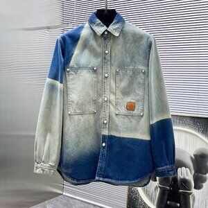 Louis Vuitton Distinctive Color - Block Denim Shirt
